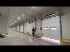 endüstriyel depo özel dikey asansör yüksek asansör 50 kalınlığı panel 220V