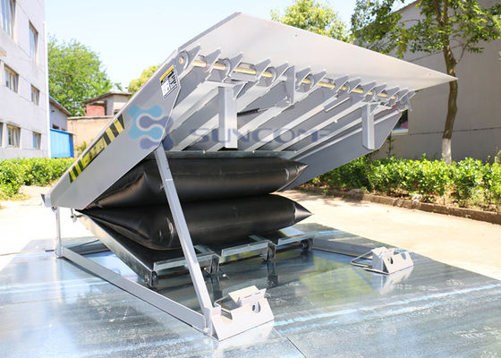 Grey Air Güçlü Dock Leveler Ağır Yük kaldırma için Beton Platform