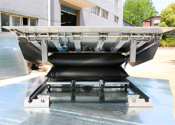 25000-45000 LBS Air Bag Dock Leveler Bölmeli Kapılar İçin