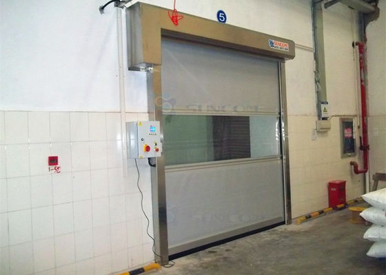 Güvenlik Endüstriyel Yüksek Hızlı Kapı Seçmeli Kontrol Sistemi 1.0-2.0m/s Açılış Hızı