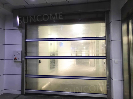 Özel kontrol sistemi ve yalıtım ile özelleştirilebilir endüstriyel yüksek hızlı kapı