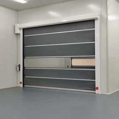 Galvanizli Çelik Kapı Çerçeve Servo Kontrol Sistemiyle Yüksek Hızlı Yuvarlanma Kapısı