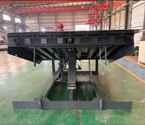 Manual Dayanıklı Mekanik Dock Leveler Depolar için kullanımı kolay