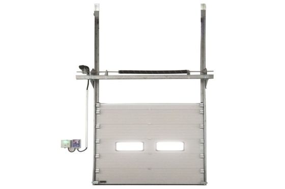 AC 200V Tek Fazlı Dış Yüksek Hızlı Perde Kapısı Galvanizli Çelik Çerçeve Dikey Asansör Kapısı