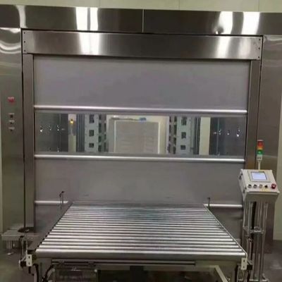 304 Paslanmaz Çelik Katlanabilir Perde Kapıları Dış / İç
