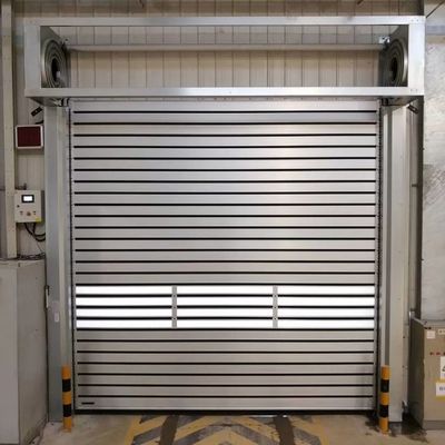 Otomatik Gri Galvanizli Çelik Rol Kapısı Standart Plywood Paketiyle